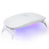 A white UV lamp for curing resin, shown on a white background with its legs extended. Produktbild-Vorschau