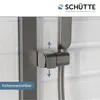 KARIBIK Stangenbrause-Set, Graphit matt, oval Produktbild-Vorschau 4