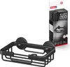 tesa ALUXX BLACK Seifenablage Seifenschale Wandmontage Produktbild-Vorschau 1