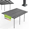Juskys Terrassenüberdachung Borneo 5,5 x 3 m – Aluminium Produktbild-Vorschau 1