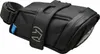 A black bicycle saddlebag is shown against a white background. Produktbild-Vorschau