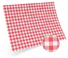 200x Tischset Platzset aus Kraftpapier 40 x 30 cm Karo rot Produktbild-Vorschau 1