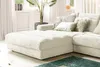 KAWOLA Sofa LANA XL Ecksofa Cord cremeweiß Recamiere links Produktbild-Vorschau 5