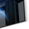 DEQORI Glasbild Echtglas 100x50 cm 'Sonnenaufgang im All' Produktbild-Vorschau 5