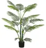 HOMCOM Kunstpalm, groot, 175 cm. Kunstplant in pot met Productafbeelding-voorbeeld 1