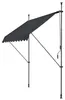 Klemmmarkise ‘Stem’ Stahlgestell 250 cm breit Schwarz Produktbild-Vorschau 2