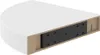 vidaXL Étagères coulissantes d'angle 4 pcs. Blanc 25x25x3,8 Voir les images du produit 13
