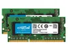 Mémoire Crucial 16GB DDR3 1600 MT/s Kit 8GBx2 SODIMM 204pin Voir les images du produit 1