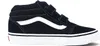 Scarpe da ginnastica Vans YT Ward da ragazzo in nero, Anteprima dell’immagine prodotto 2