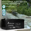 Extralink Batteria AGM 12V 200Ah, VRLA, senza manutenzione Anteprima dell’immagine prodotto 2