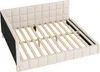 A bed frame with a slatted base, shown from a diagonal angle against a white background. Náhľad obrázku produktu
