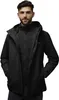 A man wearing a black 3-in-1 jacket. Produktbild-Vorschau