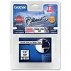 Brother Black on White Gloss Laminated Tape, 6mm, TZ, Produktbild-Vorschau 4