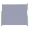 vidaXL Wysuwana markiza boczna 120x300 cm Szara Podgląd zdjęcia produktu 9