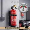 BigDean 2 Stück Feuerlöscher 1kg Halterung/Manometer Produktbild-Vorschau 4