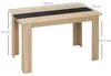Moderner Ess-/Kš¹chentisch mit gro?er Holzplatte, bietet Produktbild-Vorschau 4