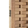 Homestyle4u Paravent Raumteiler 3 teilig Holz Trennwand Produktbild-Vorschau 6