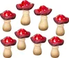 8 Stück Fliegenpilz Figuren H 9,5-16 cm  Pilze Herbst Produktbild-Vorschau 1