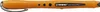 A single orange pen with a silver clip on a white background. Anteprima dell’immagine prodotto