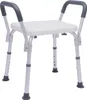 Duschhocker Duschstuhl Mit Armlehnen Badestuhl Duschsitz Produktbild-Vorschau 1