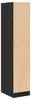 vidaXL Apothekerschrank Schwarz 30x41x144,5 cm Produktbild-Vorschau 6
