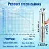 VEVOR 3, 5" Tiefbrunnenpumpe 750W Brunnenpumpe 105L/min Produktbild-Vorschau 14