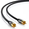 deleyCON 1m Subwoofer Kabel - Cinch RCA Digitales Produktbild-Vorschau 2