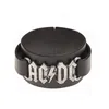 AC/DC - Lederarmband Logo für Herren/Damen Uni RO8822 Produktbild-Vorschau 1
