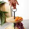 Alzata da portata a 2 livelli Excellent Houseware, bambù, Anteprima dell’immagine prodotto 12