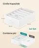 SONGMICS Kleiderschrank-Organizer 4er Set, Aufbewahrungsbox Produktbild-Vorschau 4