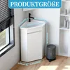 Eck-Waschtisch 66 cm mit Unterschrank & Keramikbecken, Produktbild-Vorschau 3