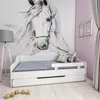 BELLA2 Letto matrimoniale per bambini 180x80 bianco Anteprima dell’immagine prodotto 3
