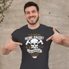 Herren T-Shirt Handwerker Heimwerker Spruch lustig Produktbild-Vorschau 4