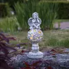 LED Solar Gartenfigur Grabdeko Engel - 1 warmweiße LED - H: Produktbild-Vorschau 4