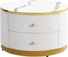 Sweiko Elegantes 2-teiliges, weißes Couchtisch-Set in Produktbild-Vorschau 16