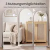 SONGMICS Ganzkörperspiegel mit Vergrößerungsspiegel, Produktbild-Vorschau 5