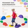 Outsunny Balanciersteine für Kinder Flußsteine 11-teiliges Produktbild-Vorschau 6