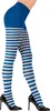 Blau-weiß gestreifte Strumpfhose – 70 DEN XL Produktbild-Vorschau 3