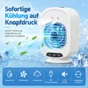 Mini Luftkühler USB mit Sprühnebel, 3 Geschwindigkeiten & 2 Produktbild-Vorschau 5