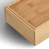 ZELLER PRESENT Scatola organizer in bambù 30x15x7cm Anteprima dell’immagine prodotto 5