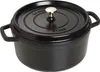Staub Ronde Cocotte 26 cm - Zwart Productafbeelding-voorbeeld 1