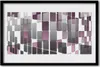 Bild 60x40 MDF-Rahmen Wandkunst Abstraction Graphics Produktbild-Vorschau 1