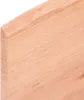 vidaXL Nástenná polica svetlo hnedá 40x30x2 cm Dubový masív Náhľad obrázku produktu 6