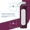 Borraccia in vetro con rivestimento in silicone Wessper – 1 Anteprima dell’immagine prodotto 3