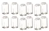 BigDean 12x Blumenvase eckig 9x4 cm – kleine Vase für Produktbild-Vorschau 7