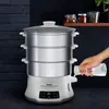 Tefal VC502D Dampfgarer Deluxe, 8 Programme, Edelstahl Produktbild-Vorschau 7