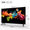 HKC Standard TV - LED Full HD - 40 Zoll/102 cm - Randlos Produktbild-Vorschau 5