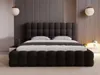 A modern bedroom with a tufted bed. Náhľad obrázku produktu