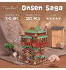 Puzzle 3D, Minicasa DIY Onsen Saga, Tonecheer, 383 pezzi Anteprima dell’immagine prodotto 7