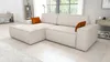 Ecksofa TOR mit Schlaffunktion. Farbe: Cream. Produktbild-Vorschau 3